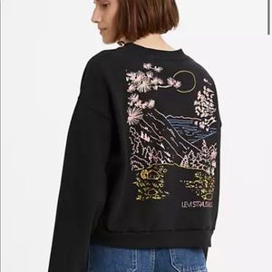 Levi’s Diana graphic Sweatshirt in size small